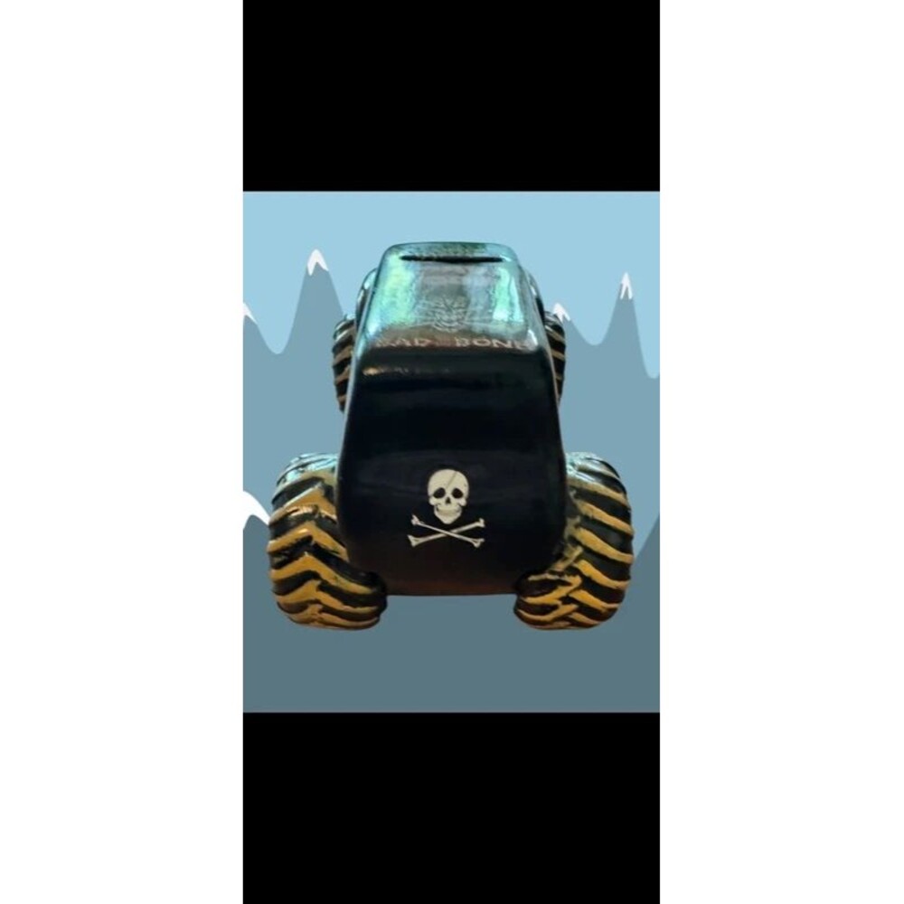 Monster Jam Grave Digger Ceramic Piggy Band - Picture 5 of 10